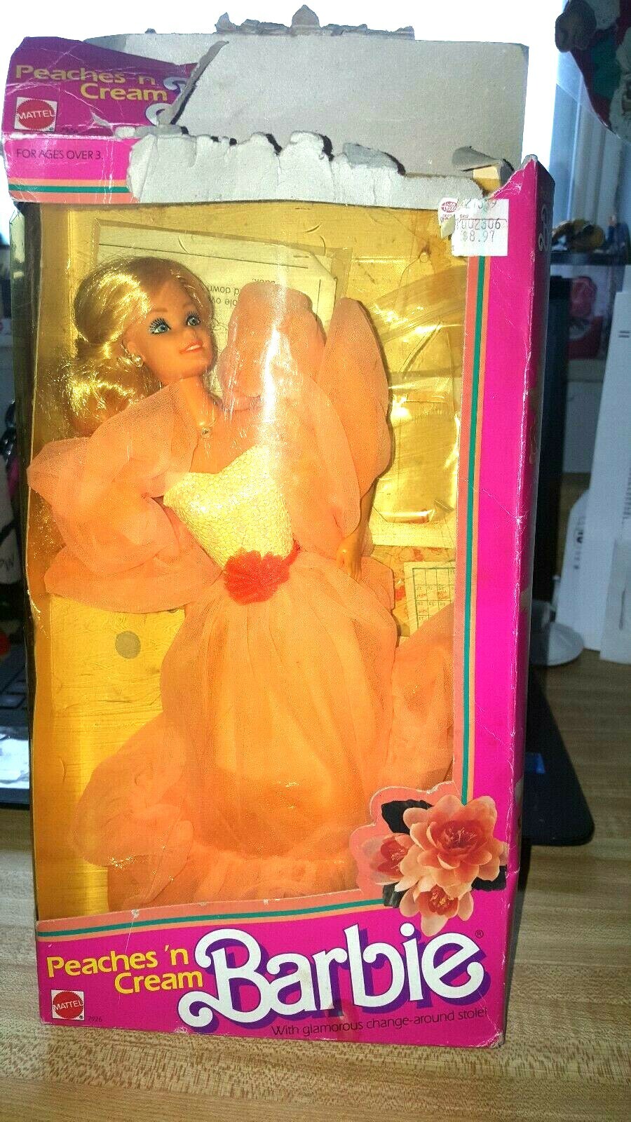 peaches and cream barbie reproduction